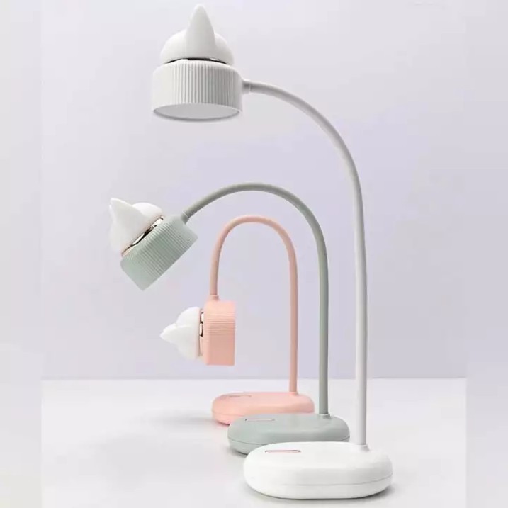 Đèn Để Bàn Có Điều Chỉnh 3 Mức Độ Sáng Remax RT-E525 - Xoay 360 Độ Tiện Lợi - Có Chế Độ Đèn Ngủ - Ánh Sáng Êm Dịu