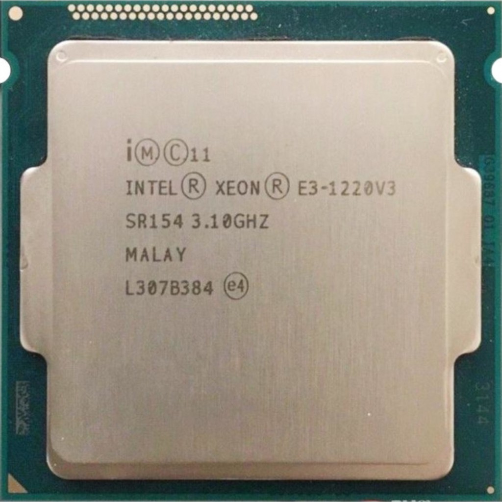 CPU Xeon E3 1220 V3 , 1225 v3, 1230 v3,1231 v3 , 1240 v3, 1270 v3 , 1220 v2, 1230 v2, 1240 v2, 1245 v2 tặng keo