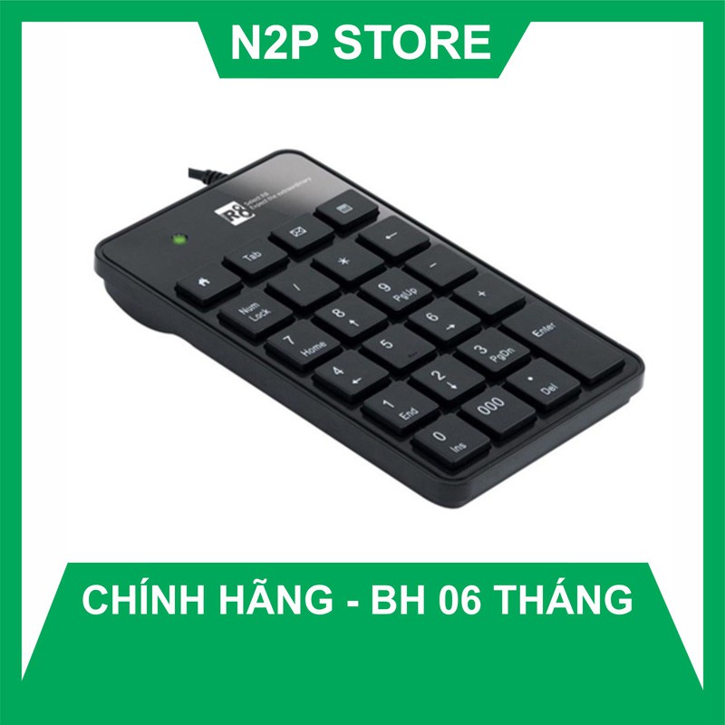 Bàn phím số mini máy tính R8-1810 Mikuso KB-047U cổng USB, wireless không dây K07G, bluetooth K07BT | BigBuy360 - bigbuy360.vn