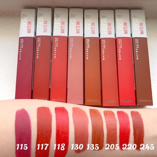(Thanh lý ) Son kem lì Maybelline superstay matte ink màu 245 seeker