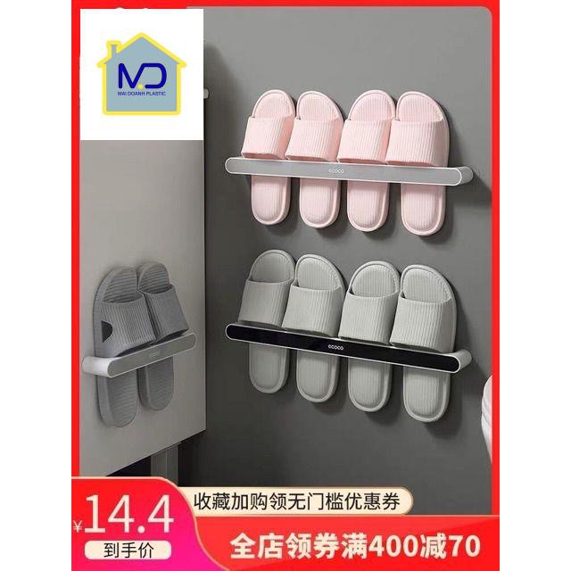 Kệ để dép, treo khăn dính thông minh dính cường lực