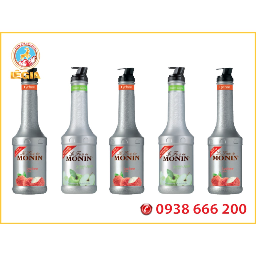 MỨT SỆT CHUỐI MONIN 1L - LE FRUIT DE MONIN BANANA