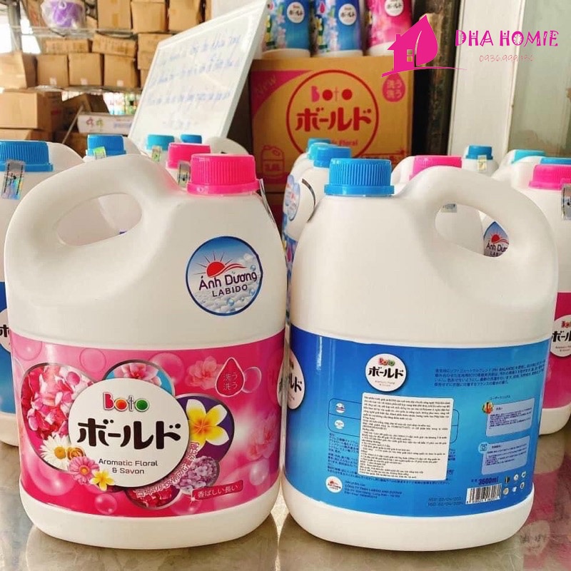 NƯỚC GIẶT BOTO ÁNH DƯƠNG - CÔNG NGHỆ NHẬT BẢN TRẮNG SÁNG VƯỢT TRỘI LƯU HƯƠNG NHẸ NHÀNG THƠM LÂU