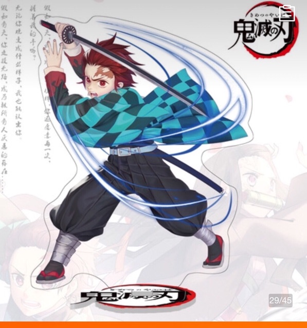 Tượng mô hình kamado tanjirou, Standee anime kimetsu no yaiba kamado