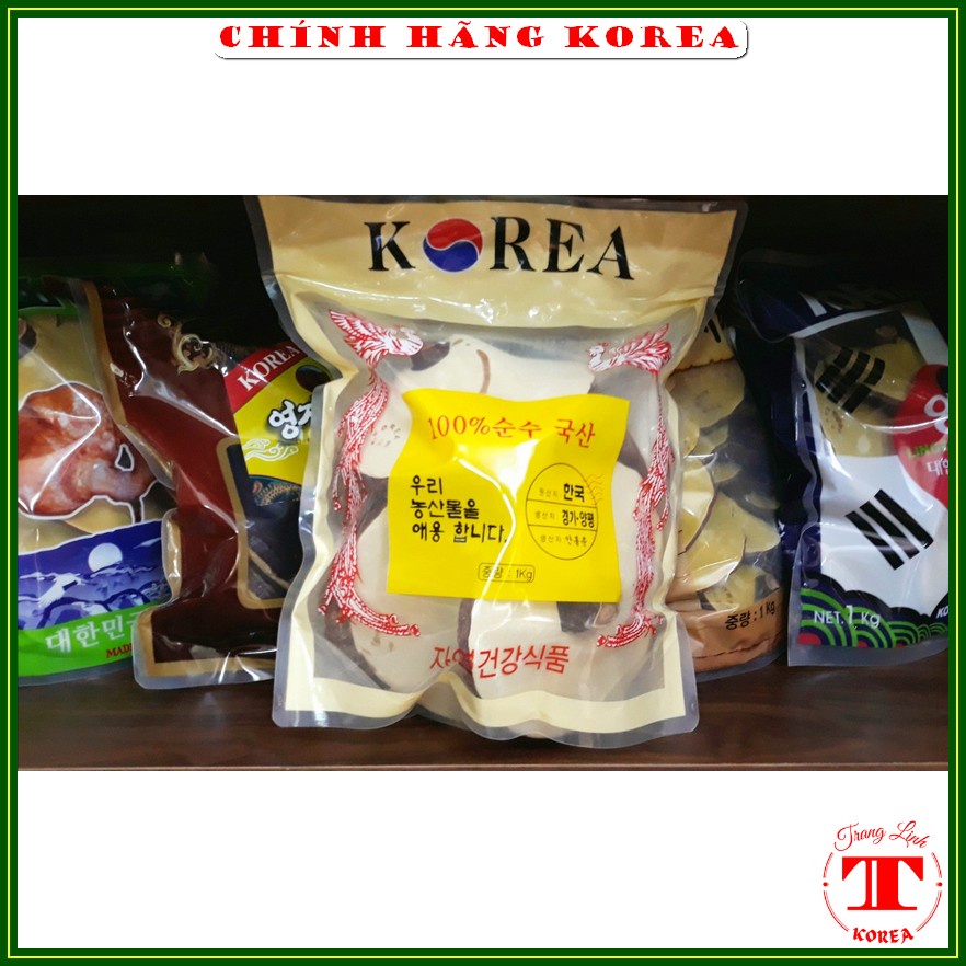 Nấm linh chi hàn quốc, túi 1kg - Nấm phượng hoàng - Thải độc, thanh lọc cơ thể, phòng ung thư - tranglinh