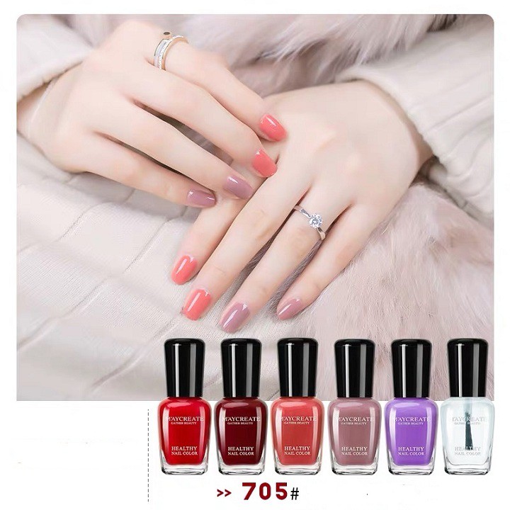 SƠN MÓNG TAY MACREATE 1 BỘ 6 LỌ