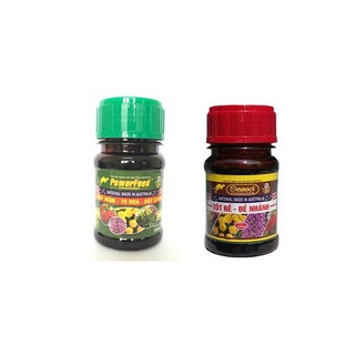 Combo Phân bón hữu cơ đạm cá Powerfeed và Tảo biển Seasol 100ml giúp cây phát triển bền vững
