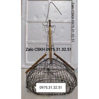 Lồng bẫy chim chào mào vành khuyên 2 sập