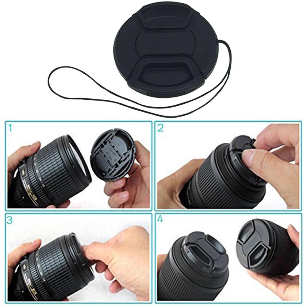 Nắp đậy ống kính máy ảnh cho Canon Nikon Sony Pentax DSLR Olympus tamron Fu X7W2