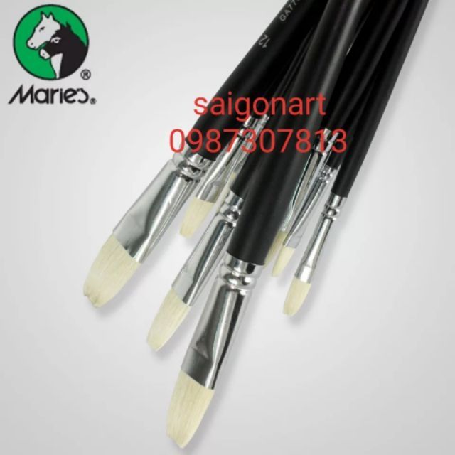 Cọ Lông Lợn Chuyên Nghiệp 12Cây G1720 Maries Martoll, G1720 YMX MonaLisa