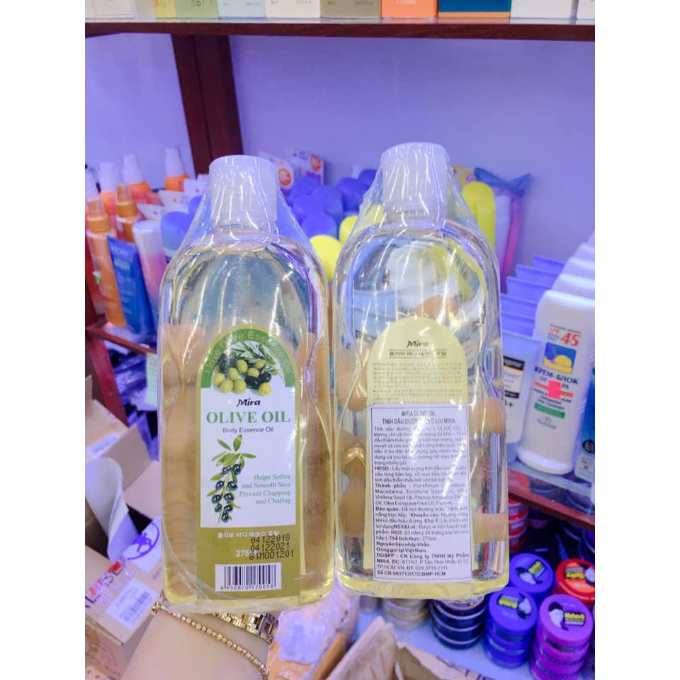 Dầu Mira Olive Body Essence Oil