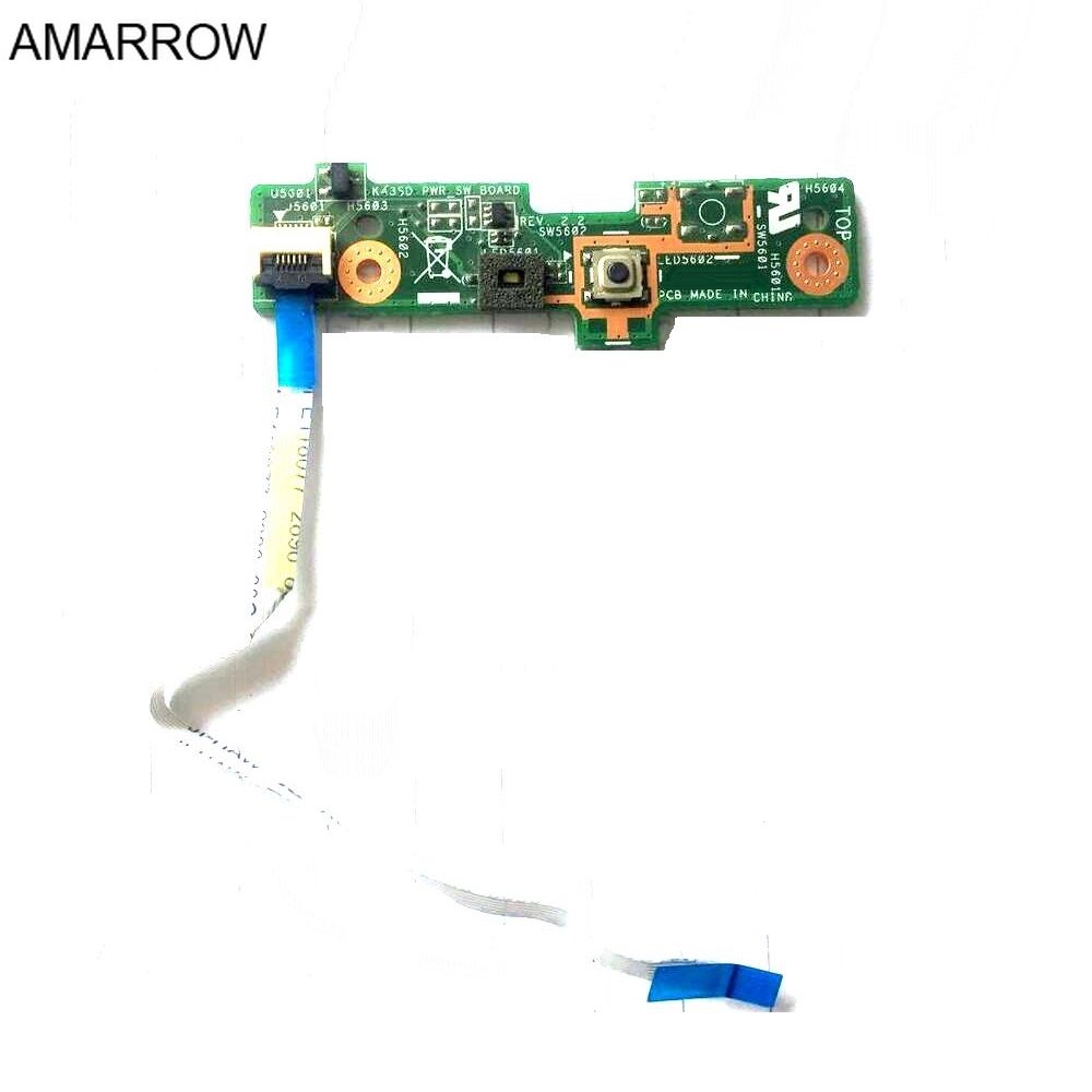 Nút Bấm Nguồn Cho Laptop Asus K43 K43Sd K43S X43 A43 X84 A43E X43S A43S