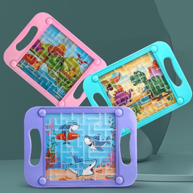 Bộ Đồ Chơi Mê Cung Bi Sắt Tìm Đường Thông Minh Cho Bé Giáo Dục Sớm (1420MCB)