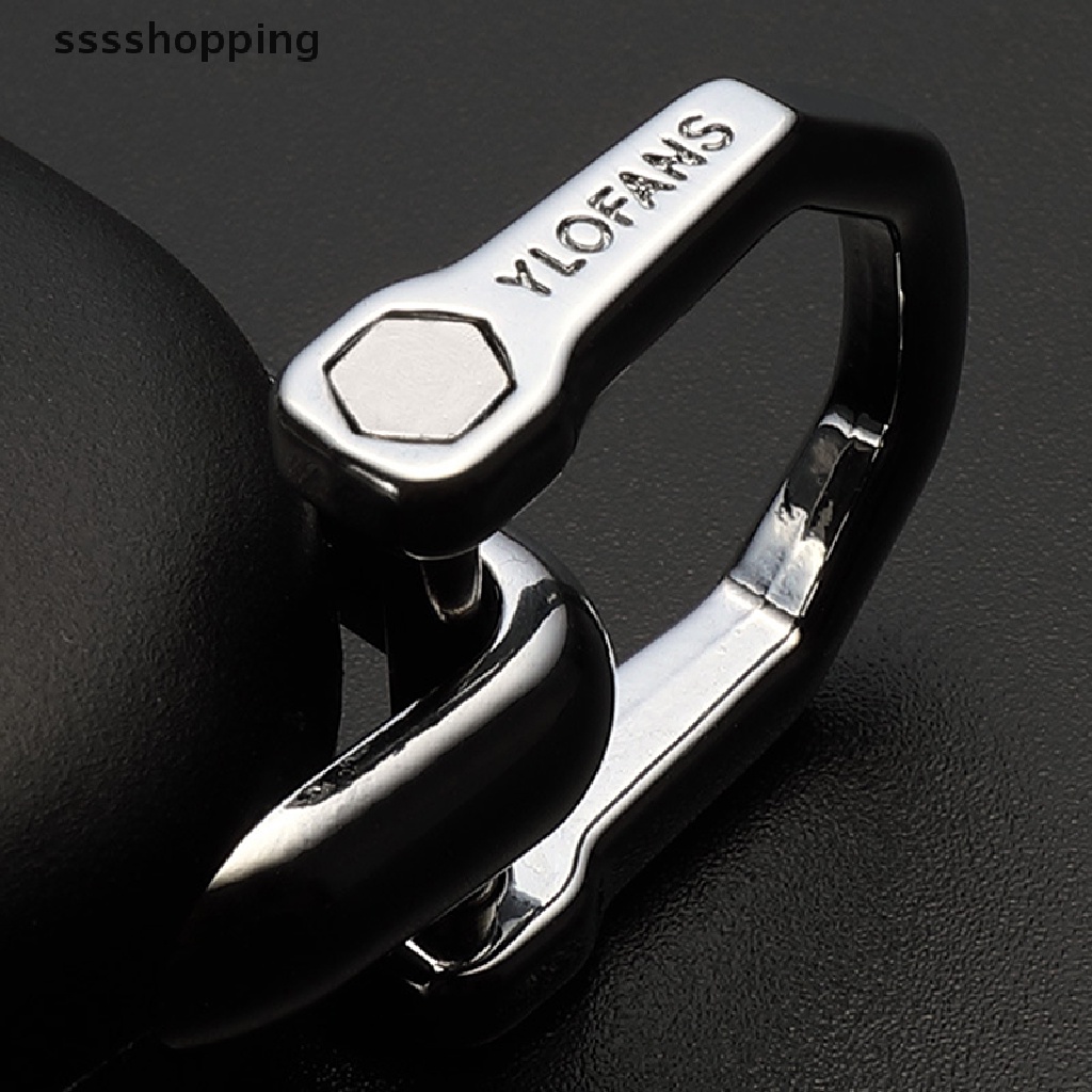 Móc Khóa Xe Hơi Hình Chữ D Mini EDC