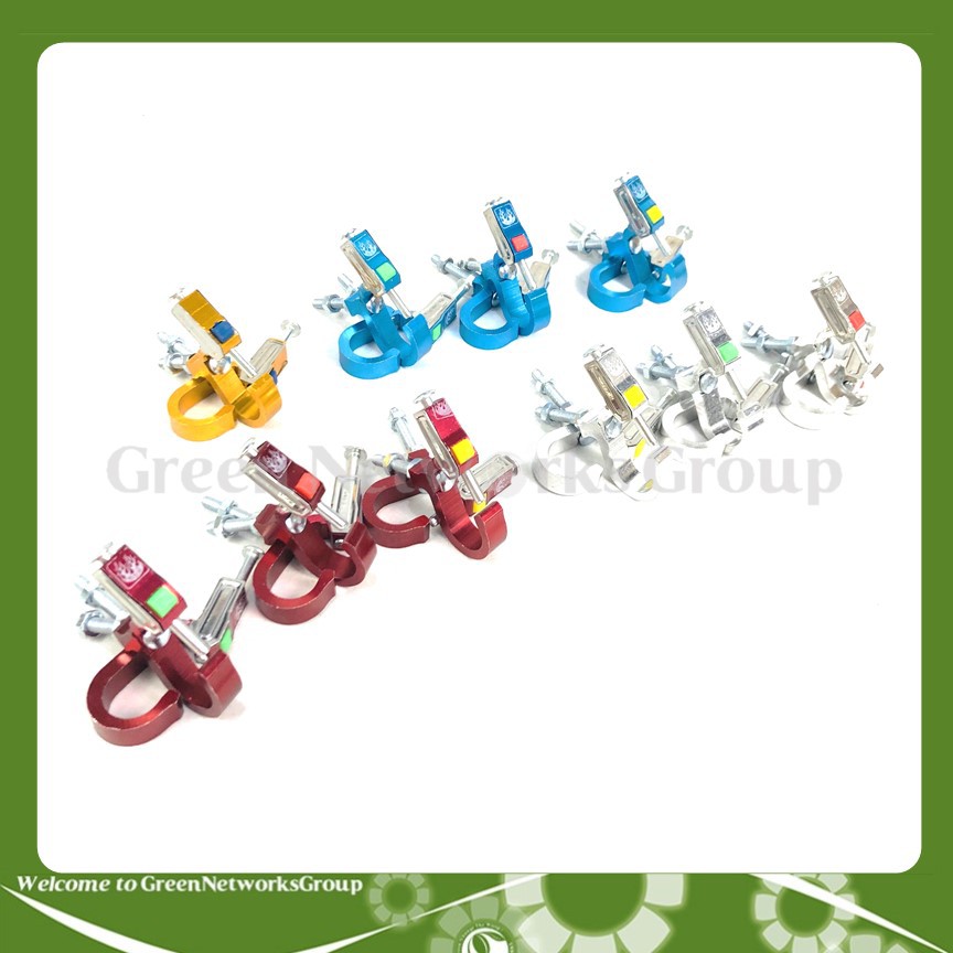 Móc treo đồ CNC trên xe máy kiểu bấm bật Greennetworks ( Loại Thường ) 1 Cặp