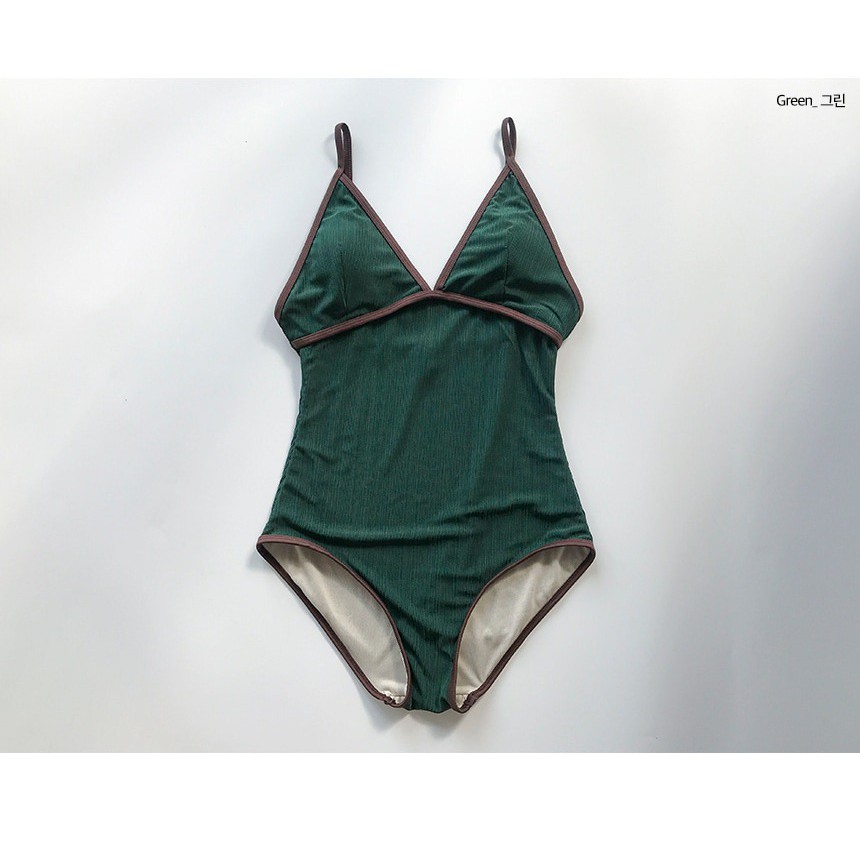 Bikini bodysuit chất gân cực xinh ( 2 màu)