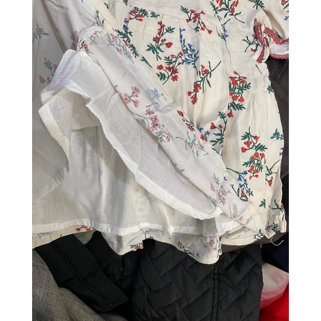 Áo Babydoll hoa nhí Kate Mont au