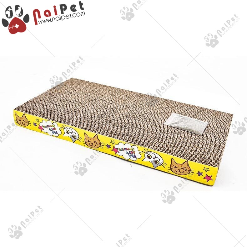Đồ Chơi Bàn Cào Móng Bằng Carton Cho Mèo.