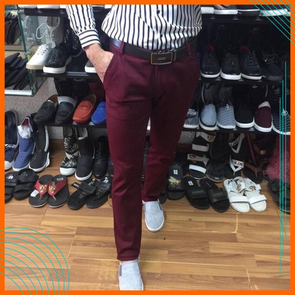 Quần kaki - Quần kaki nam đẹp - Chất liệu kaki mềm mịn, dày dặn, co giãn tốt, mặc cực kỳ thoải mái, dáng côn trẻ trung