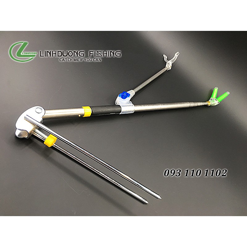 Chống cần câu tay, câu đài.