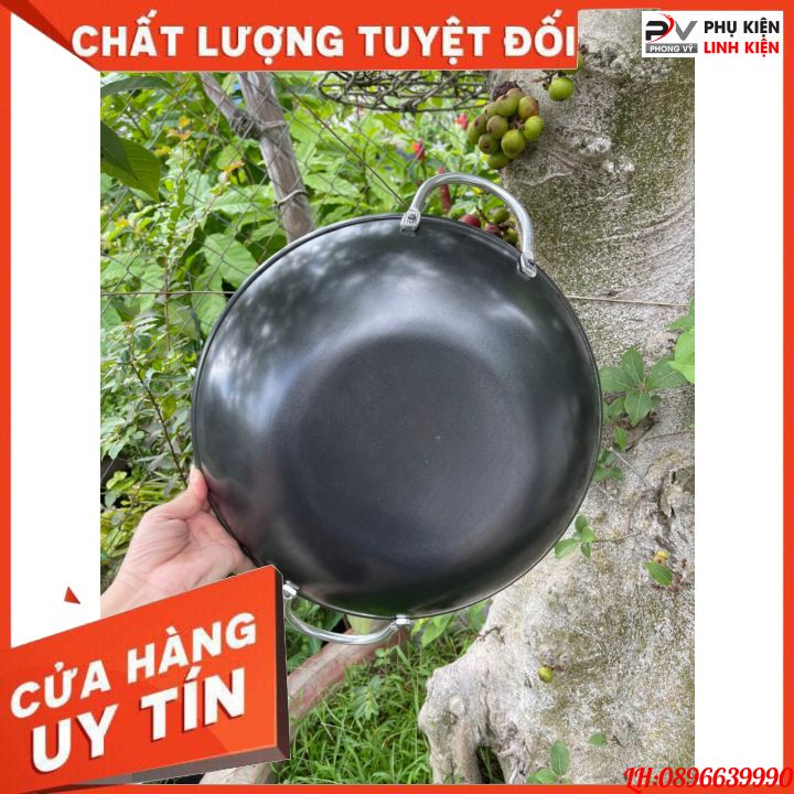 Chảo chống dính 2 quai cao cấp siêu bền, dễ chùi rửa, an toàn cho sức khỏe