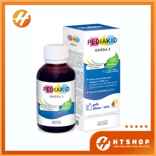Tăng Cường Hấp Thu Omega 3 & DHA Pediakid Dạng Siro Cho Bé Từ 6 Tháng Tuổi 125ml - Pháp