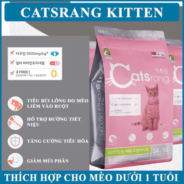 Thức ăn Catsrang Kitten 400gram