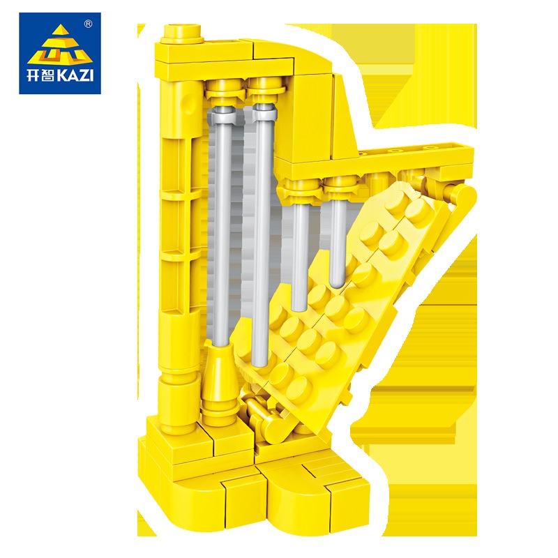 Khối Đồ Chơi Lắp Ráp Nhạc Cụ Tám Trong Một Dành Cho Bé Gái