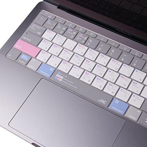 PHỦ BÀN PHÍM JRC ShortCut MÀU XÁM CHO MACBOOK