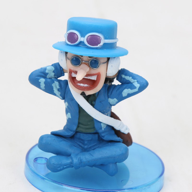 Set 9 mô hình nhân vật Anime One Piece Boa Nami Luffy 20th cao cấp 2.5-5.5cm