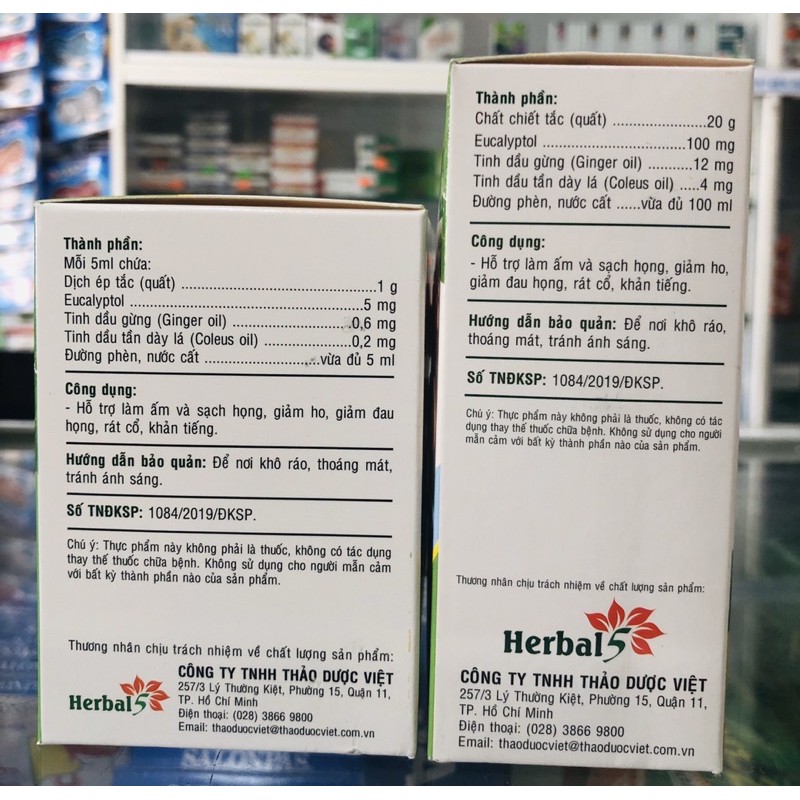 Siro ho Ong Vàng - giảm ho, khan tiếng, ngứa cổ, đau họng