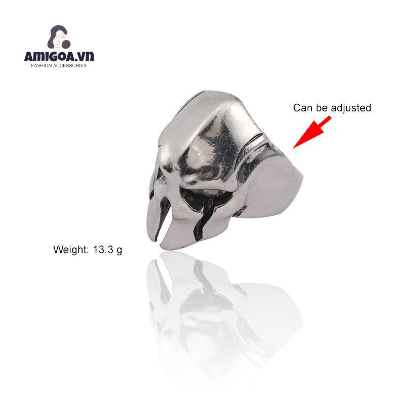 ✨✨Nhẫn hình mặt nạ đầu lâu thời trang sành điệu cho nam