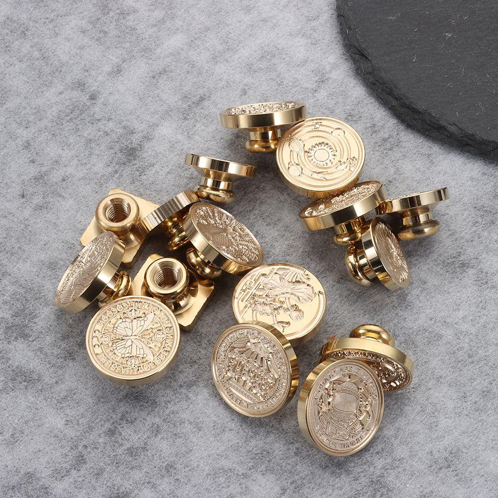 JONYE Con Dấu Đóng Sáp Niêm Phong Bao Thư Phong Cách Năm Mới