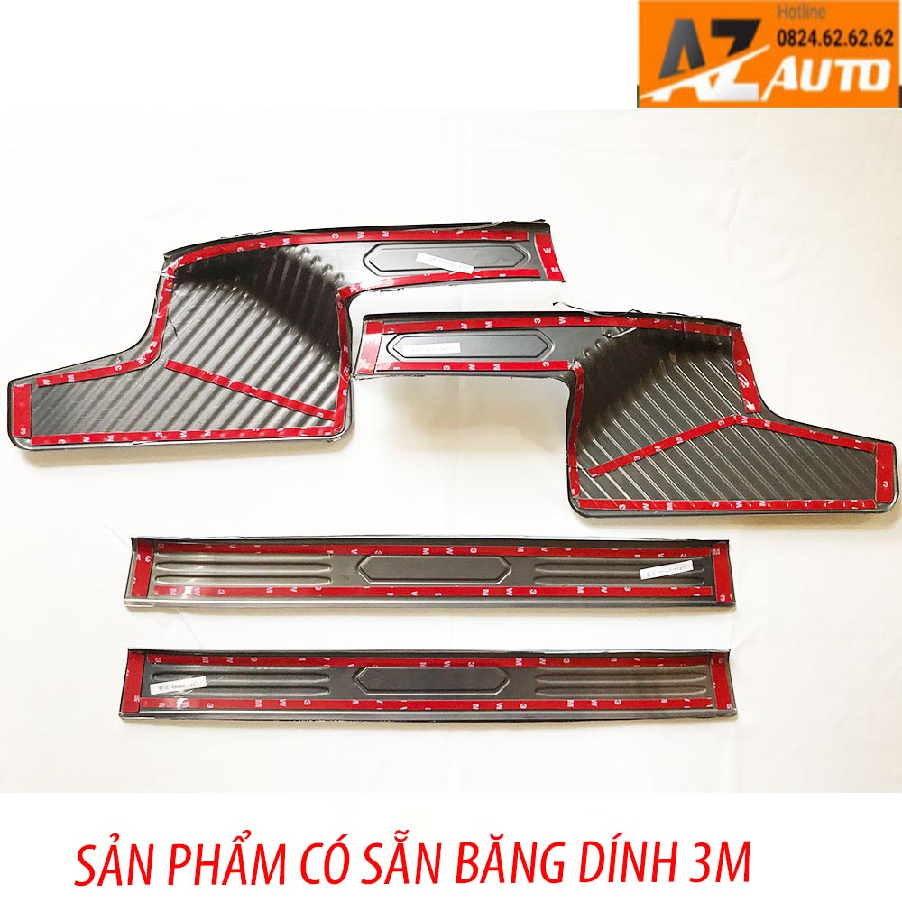 ỐP BẬC CỬA , NẸP BƯỚC CHÂN HONDA CRV 2018-2022 VÂN CARBON