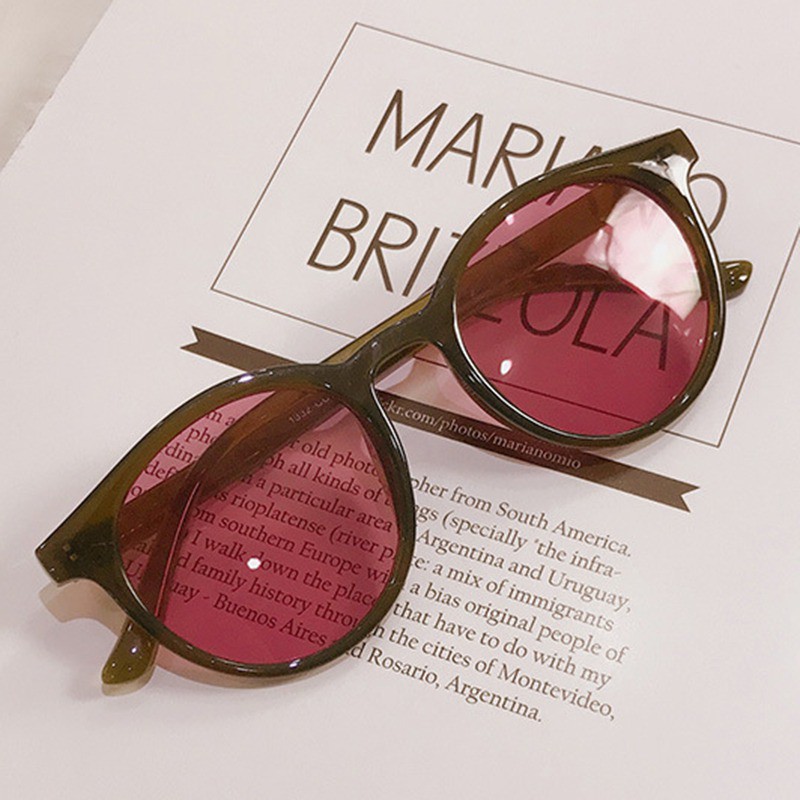 [Baywellfashion]Kính mát màu kẹo ngọt phong cách retro | BigBuy360 - bigbuy360.vn