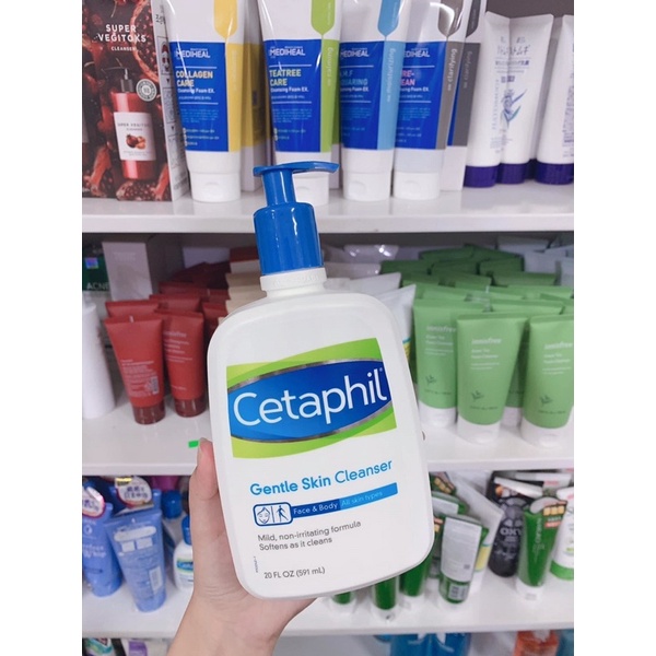 Sữa Rửa Mặt Cetaphil Dành Cho Da Nhạy Cảm 591ml