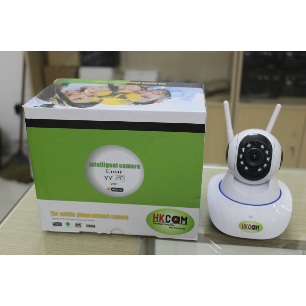 Camera IP YOOSEE 2 Râu mắt 1.0 - Siêu nét - góc quay rộng - Dễ dàng cài đặt