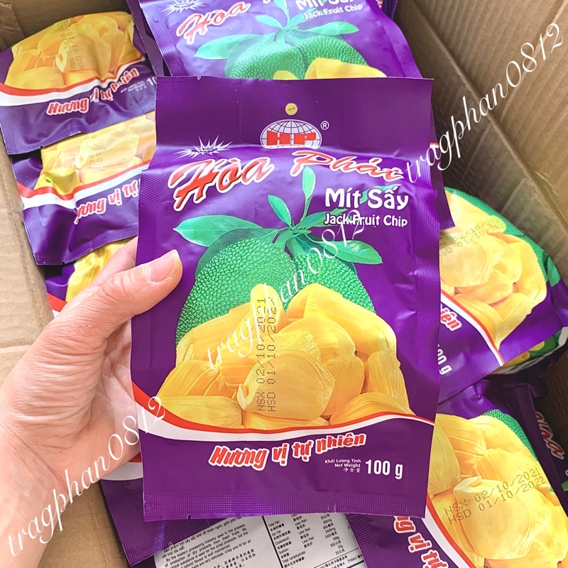 Mít sấy giòn Hoà Phát hương vị tự nhiên (gói 100g)
