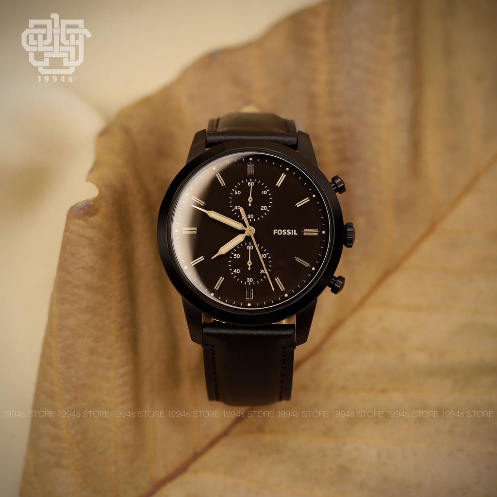 Đồng hồ nam Fossil FS5585 dây da thật chính hãng