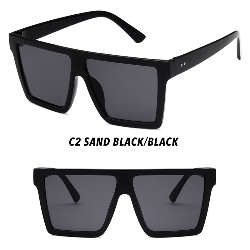 Kính Mát Oversize Gọng Vuông Thời Trang Dành Cho Nữ