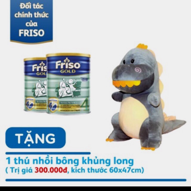 Khùng long quà tặng từ sữa friso