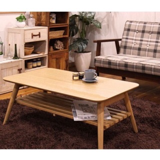 Bàn trà xếp gọn kiểu nhật 90*50*30cm, gỗ cao su