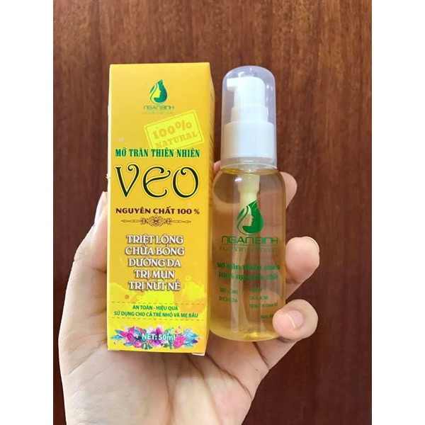 Mỡ trăn nguyên chất