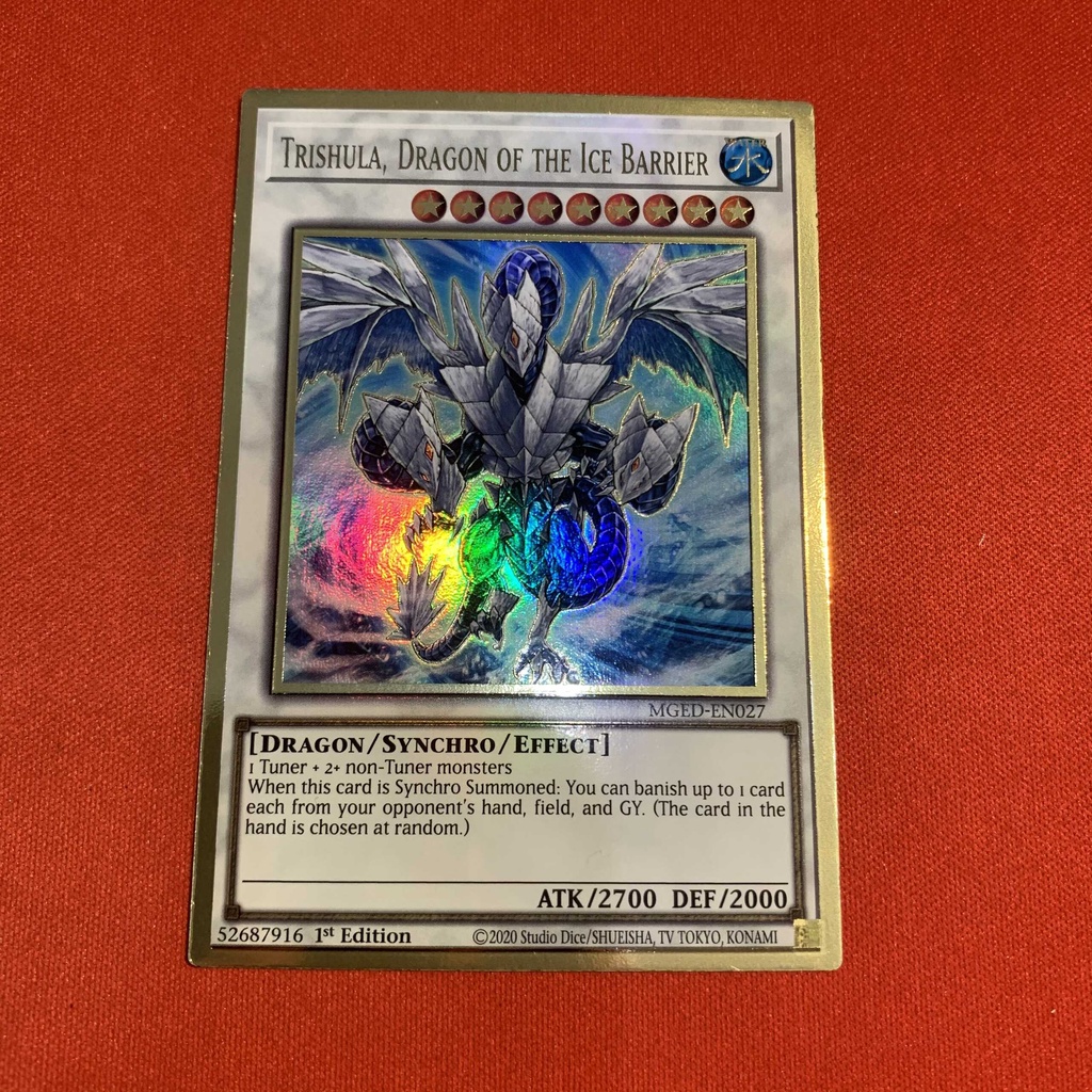 [EN][Thẻ Bài Yugioh Chính Hãng] Trishula, Dragon of Ice Barrier