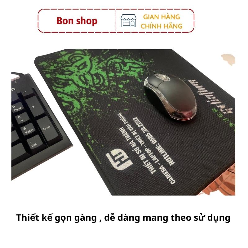 Tấm lót chuột máy tính Razer dùng cho laptop và máy tính để bàn - BON SHOP