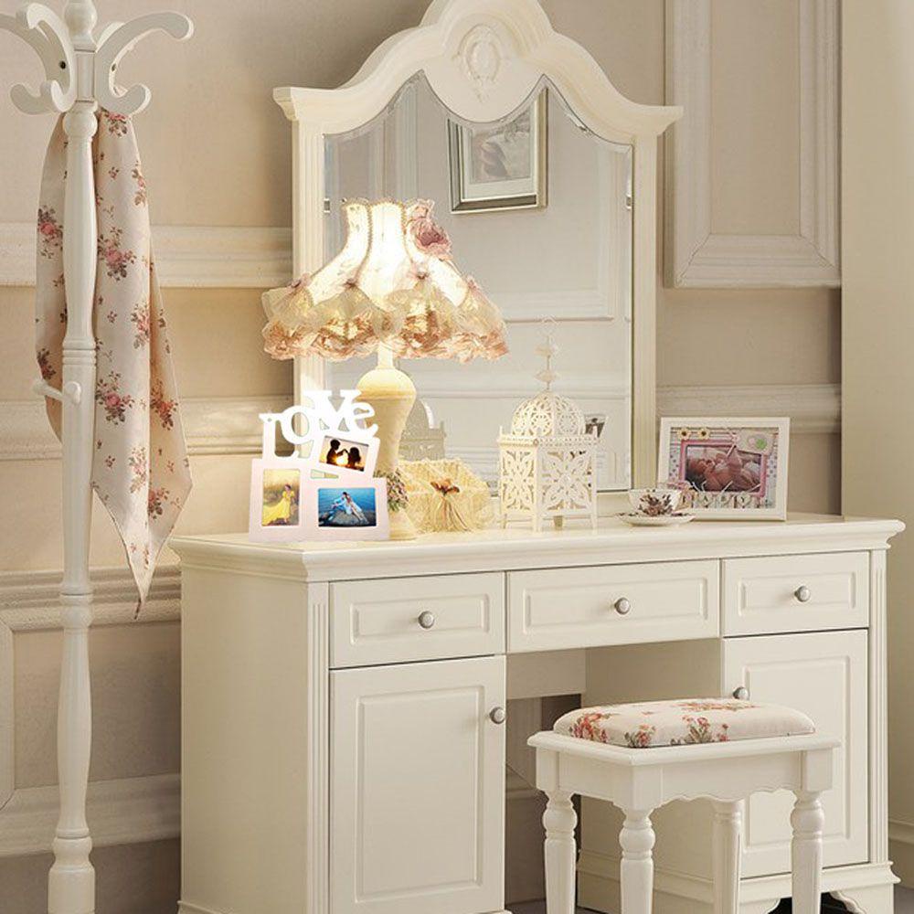 Khung Ảnh Gỗ Hình Trái Tim Tình Yêu Thời Trang 3 Trong 1 DIY