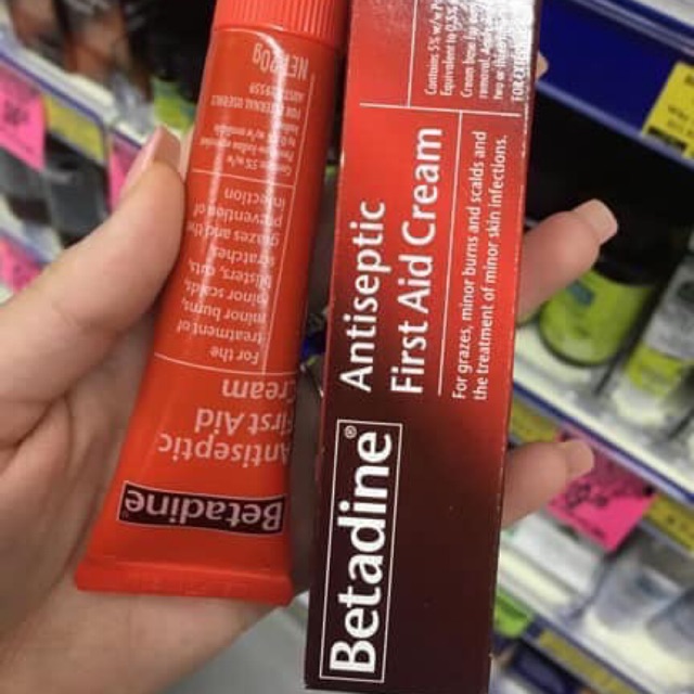 Gel cấp cứu Betadine Úc