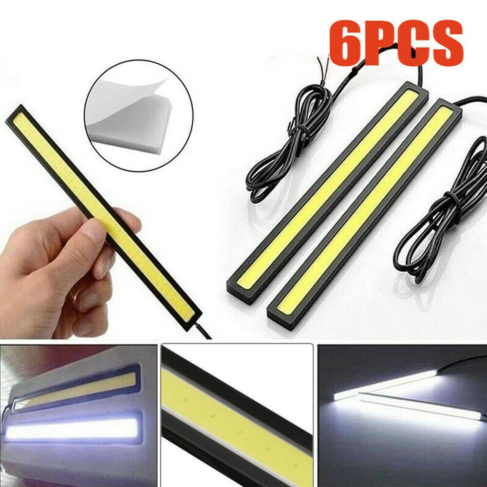 Bộ 6 Dải Đèn Led 12v Chống Thấm Nước Cho Xe Hơi