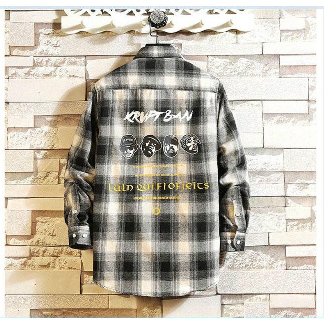 Áo Khoác Sơ Mi FLANNEL CARO Áo Chống Nắng Dài Tay PT PAN TRẺ TRUNG CAO CẤP