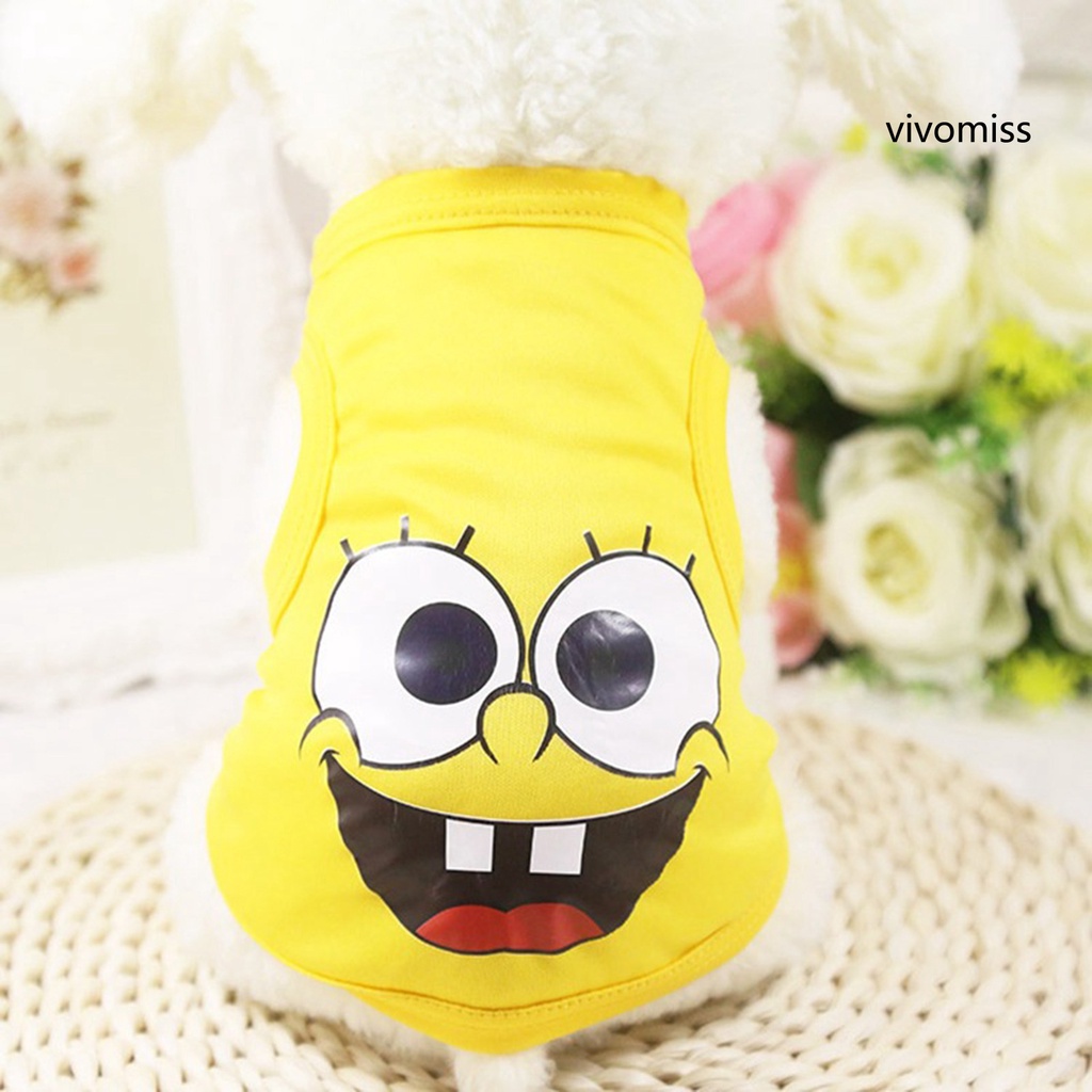 Áo họa tiết hoạt hình cho thú cưng